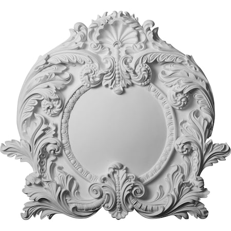 Ekena Millwork 21 5/8"W x 19 3/4"H x 2 3/8"P Modena Large Center Onlay ONL22X20MO